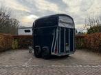 Mooie 2 paards Bockmann comfort aluminium bodem zadelkamer, Zo goed als nieuw, 2-paards trailer, Nederland, Bockmann