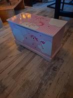 Leuke speelgoedkist / opbergkist met eenhoorn motief, Ophalen, Gebruikt