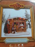 Luville Bratwurst kraam kerstdorp miniatuur in doos, Ophalen of Verzenden, Zo goed als nieuw