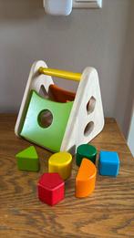 Pintoy vormenstoof hout, Kinderen en Baby's, Speelgoed | Houten speelgoed, Ophalen of Verzenden, Zo goed als nieuw, Overige typen