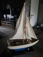 Mooi vintage zeilschip van hout in nette staat..., Ophalen of Verzenden, Gebruikt, Motorboot of Zeilboot, Gebruiksvoorwerp