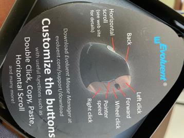 Evoluent Vertical Mouse 4 Right - Recht beschikbaar voor biedingen