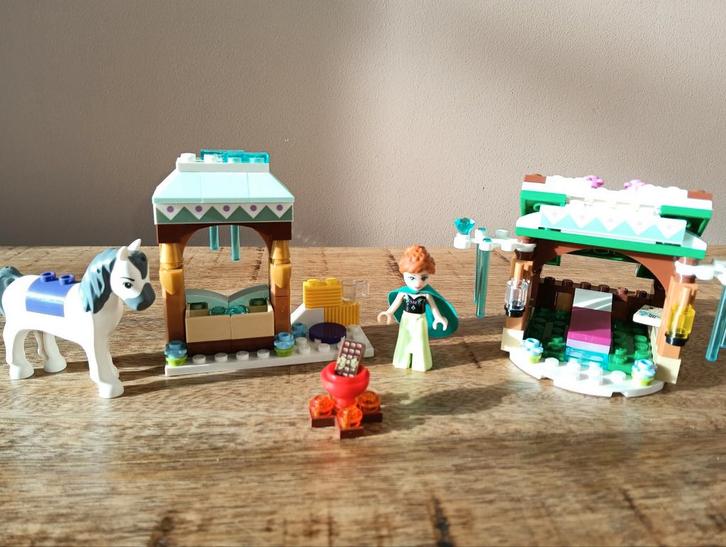 Lego Princess Anna's Sneeuw avontuur Frozen 41147 COMPLEET, Kinderen en Baby's, Speelgoed | Duplo en Lego, Zo goed als nieuw, Ophalen of Verzenden