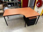 Bureau met ladenkast, Huis en Inrichting, Bureaus, Ophalen, Zo goed als nieuw, Bureau