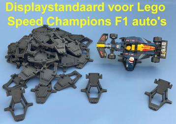 Displaystandaard voor Lego Speed ​​Champions F1 auto's beschikbaar voor biedingen