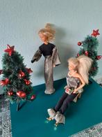 2 kerst outfits/jurk,top en broek,alles samen voor €2.75, Ophalen of Verzenden, Gebruikt, Barbie