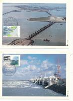 maximumkaarten Molenreeks1986 R125en R126 Deltawerken, Postzegels en Munten, Ophalen of Verzenden