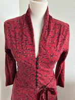 King Louie maat L retro rode emmy jurk 2857, Maat 42/44 (L), Ophalen of Verzenden, Zo goed als nieuw, Knielengte