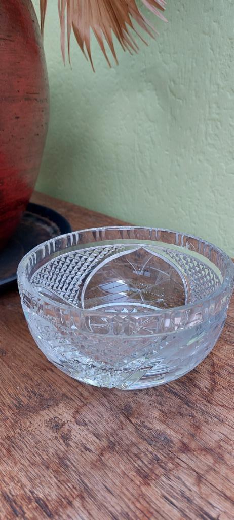 Kristal glazen kom, Antiek en Kunst, Antiek | Glas en Kristal, Ophalen of Verzenden