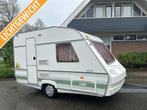 DELTA 3500 EK 2003 FIETSENREK LUIFEL TOILET € 5995,, Caravans en Kamperen, Caravans, Bedrijf, Standaardzit, Tot en met 2, 500 - 750 kg