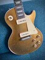 Gibson Les Paul 1954 Standard Goldtop Murphy Lab Heavy Aged, Ophalen, Zo goed als nieuw, Solid body, Gibson