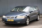 Volvo V70 2.0T Edition Elek-Dak/Half-Leer/Trekhaak/Winterset, Gebruikt, Beige, 1984 cc, Blauw