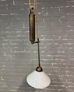 Antieke hanglamp 2 stuks (werken nog!), Antiek en Kunst, Ophalen