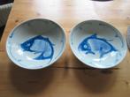 2 oude CHINESE VISSEN BORDEN, Antiek en Kunst, Ophalen of Verzenden