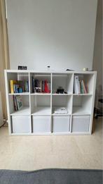 12 vaks Kallax open kast vakkenkast 4x3 wit Ikea ZGAN!!, Ophalen, 100 tot 150 cm, 5 laden of meer, 100 tot 150 cm