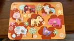 Houten puzzel, Gebruikt, Ophalen of Verzenden, Van hout, Minder dan 10 stukjes