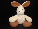 TIAMO KONIJN BADSTOF WIT MET BRUINE BEENTJES EN OREN,, Kinderen en Baby's, Speelgoed | Knuffels en Pluche, Verzenden, Nieuw, Overige typen