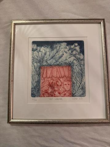 Mieke Nix - Het Venster - Oplage 22/50 beschikbaar voor biedingen