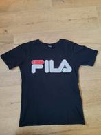 Zwart Fila t-shirt maat XXS., Ophalen of Verzenden, Zo goed als nieuw, Shirt of Longsleeve
