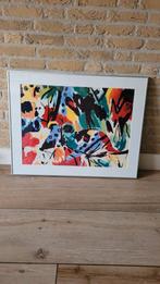 Kleurrijk schilderij, Antiek en Kunst, Ophalen