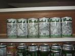 6 oude grolsch bierblikjes, Ophalen of Verzenden, Gebruikt, Overige typen, Grolsch