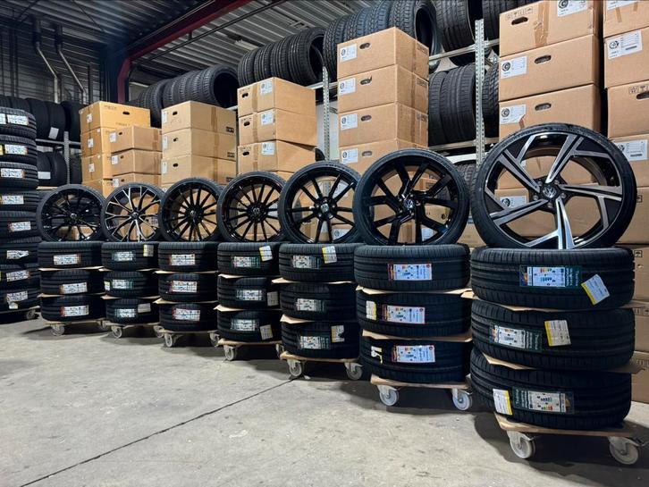 19 inch velgen met banden voor Volkswagen Pretoria Golf 7 8, Auto-onderdelen, Banden en Velgen, Banden en Velgen, Zomerbanden