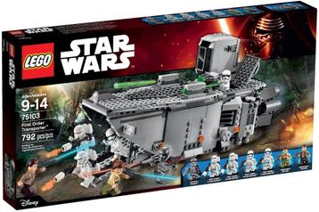 75103 - Star Wars: First Order Transporter beschikbaar voor biedingen