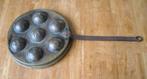 Poffertjes pan antiek koper koekenpan, Huis en Inrichting, Keuken | Potten en Pannen, Ophalen of Verzenden, Gebruikt, Overige materialen