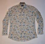 R2 Amsterdam - Overhemd - Bloemenprint - Maat 41, Kleding | Heren, Overhemden, Overige kleuren, Ophalen of Verzenden, Zo goed als nieuw