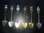 Spade Lepeltjes, Ophalen of Verzenden, Gebruikt, Metaal, Bestek
