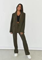 Blazer khaki groen, Kleding | Dames, Jasjes, Kostuums en Pakken, Ophalen of Verzenden, Zo goed als nieuw, Groen