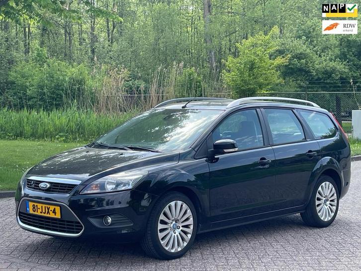 Ford Focus Wagon 1.8 Titanium Flexi Fuel/EERSTE EIG/AIRCO/CR, Auto's, Ford, Bedrijf, Te koop, Focus, ABS, Airbags, Airconditioning