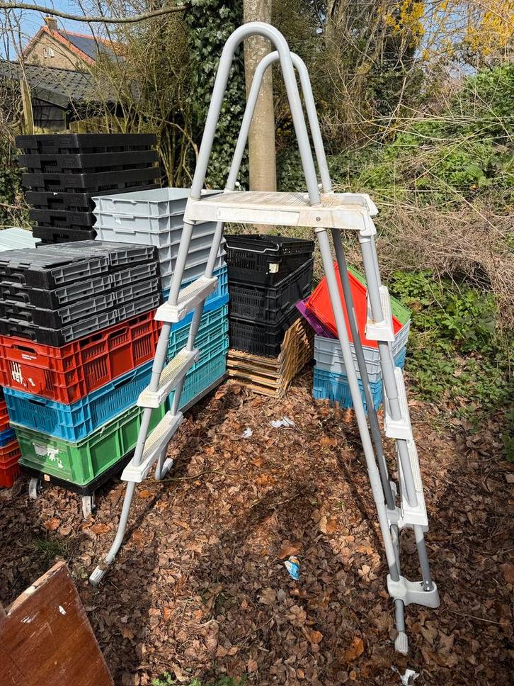 Zwembadtrap, Tuin en Terras, Zwembad-toebehoren, Gebruikt, Ophalen