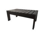 Mooie vintage design slat bench / salontafel, Ophalen, Gebruikt