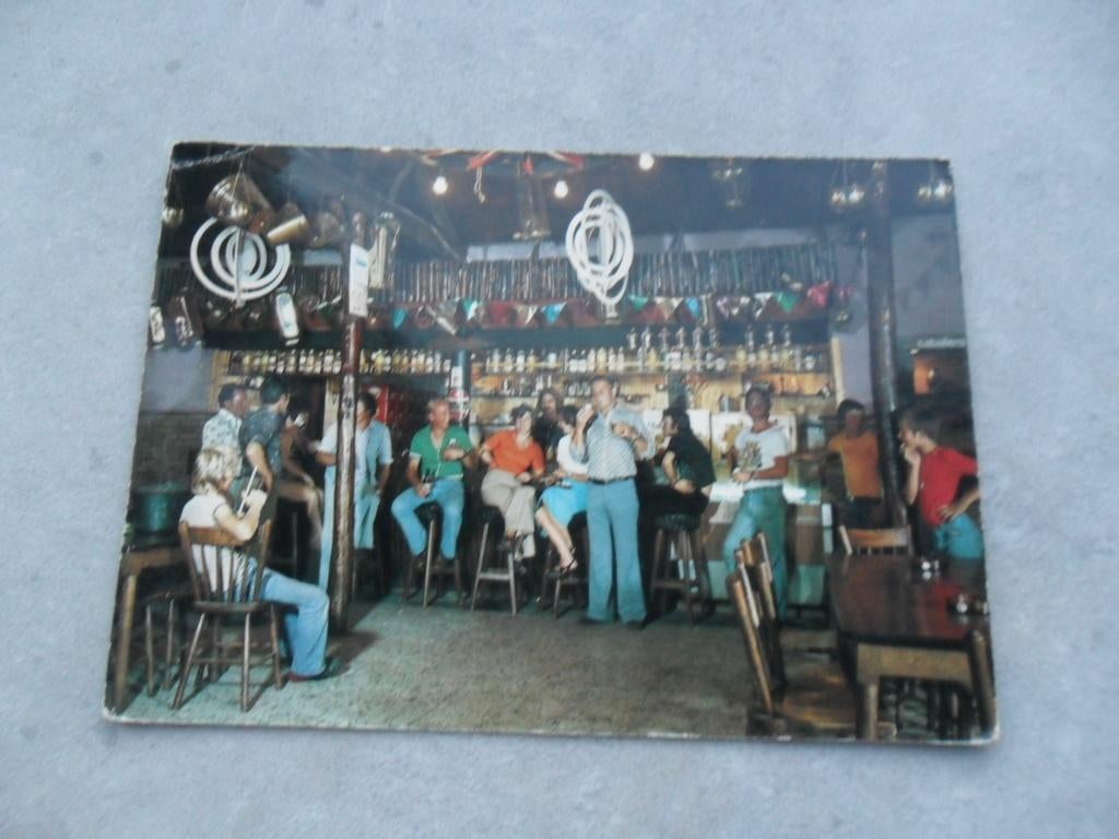 Oosterhout, Katjeskelder/interieur bar 1985, Verzenden, 1980 tot heden, Gelopen, Noord-Brabant