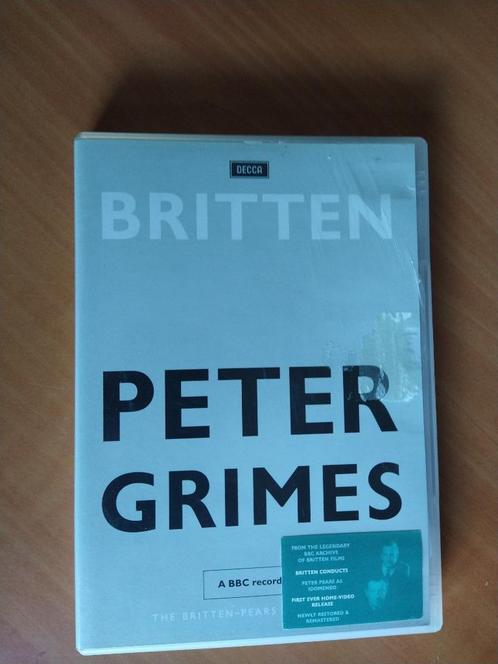 DVD Benjamin Britten - Peter Grimes, Cd's en Dvd's, Dvd's | Muziek en Concerten, Zo goed als nieuw, Alle leeftijden, Ophalen of Verzenden