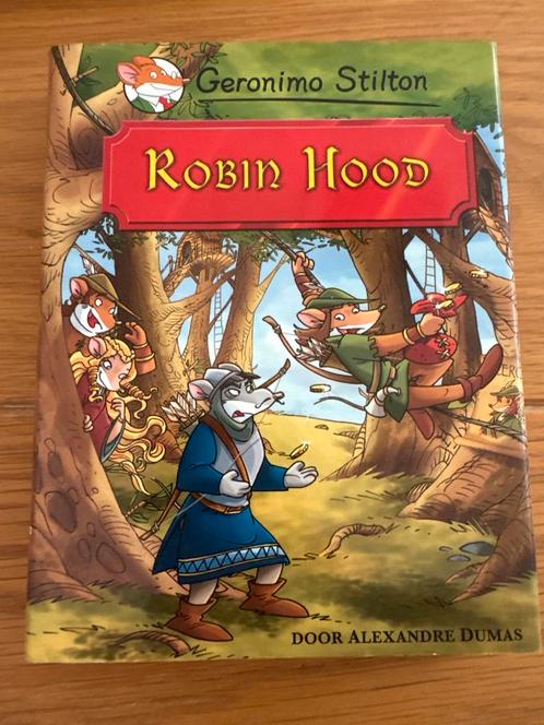 Geronimo Stilton - Robin Hood, Boeken, Kinderboeken | Jeugd | onder 10 jaar, Gelezen, Fictie algemeen, Ophalen of Verzenden