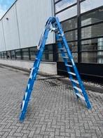 Premium Dubbele Trap 10 Treden, Trap, Nieuw, Ophalen of Verzenden, Opvouwbaar of Inschuifbaar