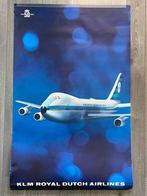KLM 50 years poster 1969 ZELDZAAM, Ophalen of Verzenden, Gebruikt, Kaart, Foto of Prent