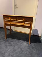 Teak houten kastje (side table)  met lades, Ophalen, Zo goed als nieuw