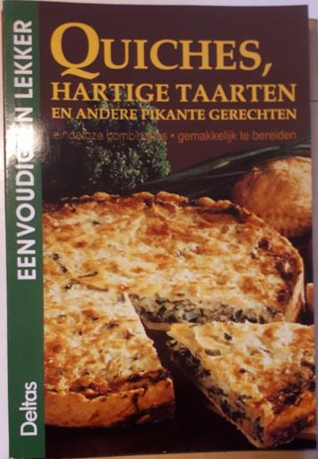 Quiches, hartige taarten en andere pikante gerechten  beschikbaar voor biedingen