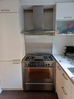 Stoves Gasfornuis 90cm met afzuigkap en achterwand, Ophalen, Gebruikt, 60 cm of meer, Gas
