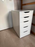ALEX ladeblok met lades ikea, Huis en Inrichting, Kasten | Ladekasten, Ophalen, Minder dan 50 cm, Gebruikt, 5 laden of meer