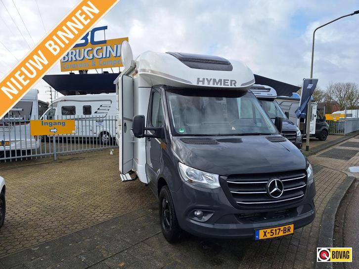 Hymer BMC-T 690 2020 QUEENSBED+HEFBED+LEVELSYSTEEM, Caravans en Kamperen, Campers, tot en met 4, Half-integraal, Hymer, Mercedes