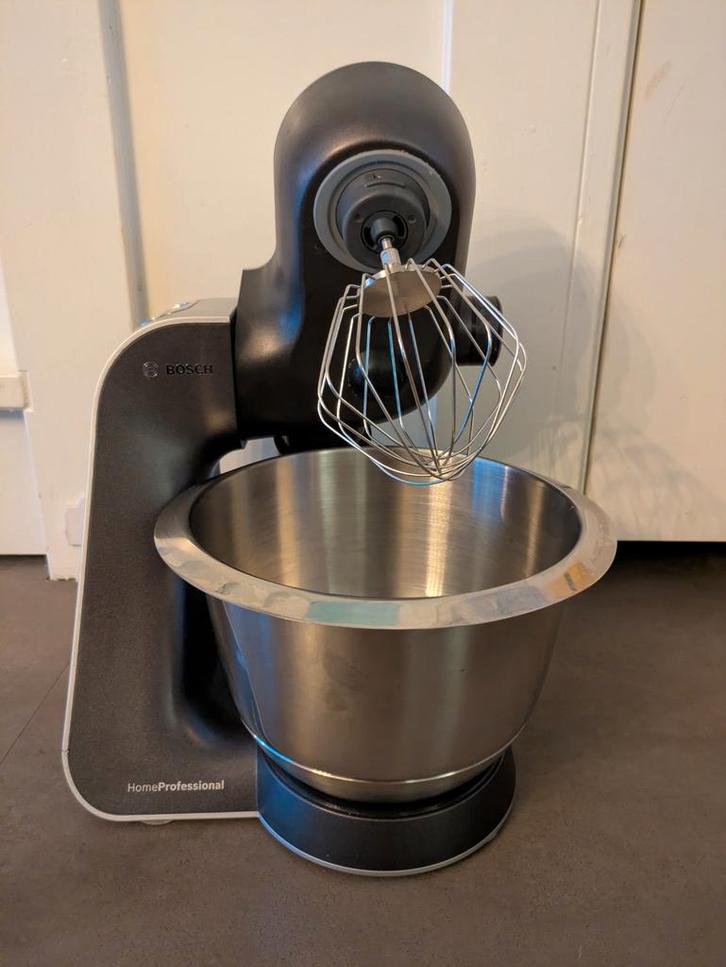 Bosch mum5 keukenmachine grijs, Witgoed en Apparatuur, Keukenmixers, 3 snelheden of meer, Ophalen of Verzenden