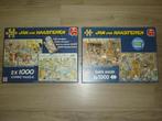 4 van Haasterenpuzzels  van 1000 stukjes, Ophalen of Verzenden, 500 t/m 1500 stukjes, Gebruikt, Legpuzzel
