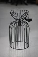 Hippe zwarte metalen hanglamp LAZAR Light & Living draadlamp, Ophalen of Verzenden, Zo goed als nieuw, Metaal