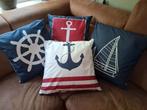 Nieuwe leuke bootkussens!! (50x50), Watersport en Boten, Ophalen of Verzenden