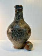 Zeldzame Baardman / Ballarmine - 21.5cm - Ongerestaureerd, Antiek en Kunst, Ophalen of Verzenden