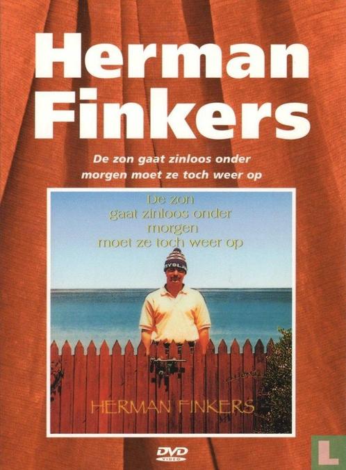 Herman Finkers - De Zon gaat zinloos Onder, morgen moet, Cd's en Dvd's, Dvd's | Cabaret en Sketches, Zo goed als nieuw, Stand-up of Theatershow